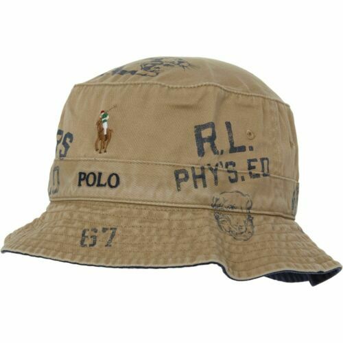 Ralph Lauren Polo Hi Tech Boonie bucket Hat L/XL 61cm p wings 1992