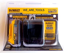 DEWALT DCBP034C  PowerStack 1.7Ah Battery & Charger Starter Kit