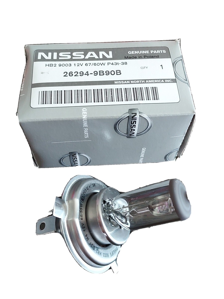 Philips 9003 Genuine Nissan Headlamp Bulb 26294-9B90B HB2. 12V | eBay