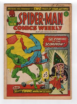 1965 MARVEL AMAZING SPIDER-MAN #20 & JOURNEY INTO MYSTERY #96 1ST SCORPION UK
