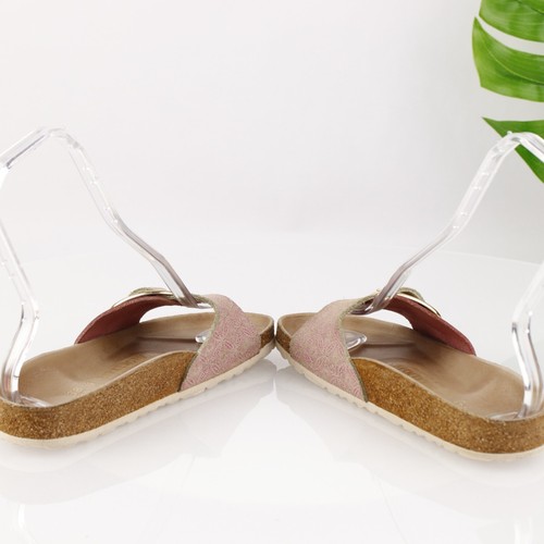 Birkenstock Womens Madrid Big Buckle Sandal Size 38 7 Ceramic Rose Mozaic Slide - Picture 9 of 15