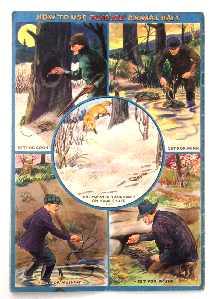 1919 FUNSTEN TRAPPERS CATALOG No. 19 TRAPPERS GUIDE excellent eBay