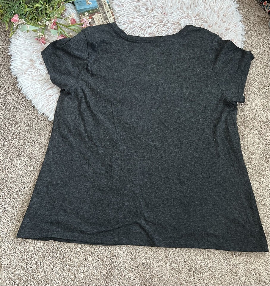 The Beatles Abbey Road Women’s Charcoal Grey Graphic Tee Sz 2XL eBay