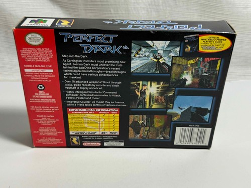 Nintendo 64 N64 Perfect Dark Video game CIB - Picture 12 of 17