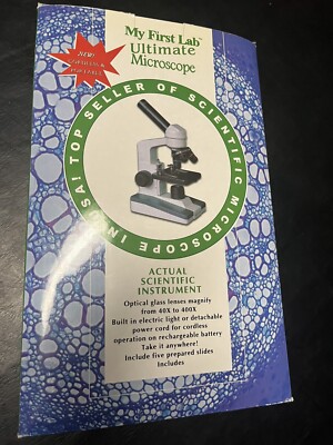 New Ultimate Science Microscope Kit My First Lab  Microscope MFL-05