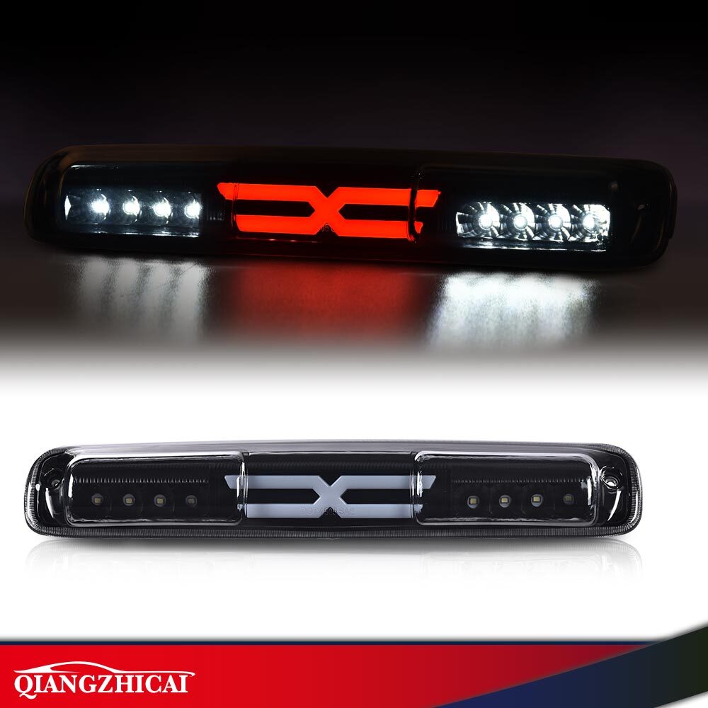 LED Third Brake Light Bar For 1999-2007 Chevy Silverado/GMC Sierra - Red Lens, Cargo Lamp