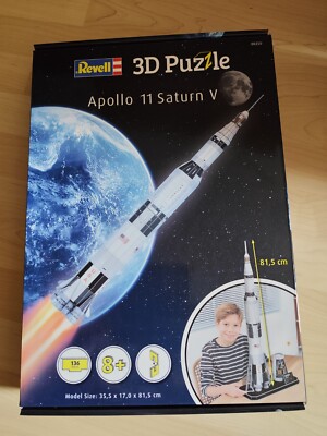 Apollo 11 Saturn V, Revell 3D Puzzle