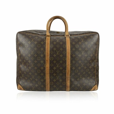 Louis Vuitton Borsa da Viaggio Vintage in Tela Col. Marrone Sirius 55 L |  eBay