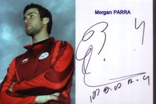 Morgan PARRA * AUTOGRAPHE / DEDICACE * France