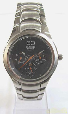 CASIO QUARTZ ANALOG EDIFICE EF-307 #A213 GOOD WRISTWATCH | eBay
