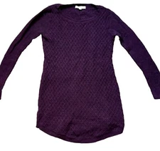 Women’s Small Eggplant Ann Taylor Loft Sweater Dress/Tunic