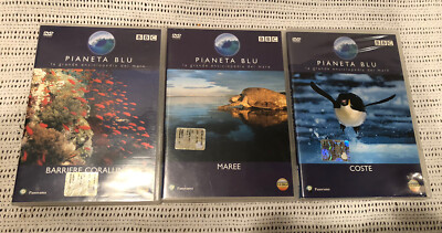 BBC Pianeta Blu DVD Lot. Coste Maree Barriere Coralline