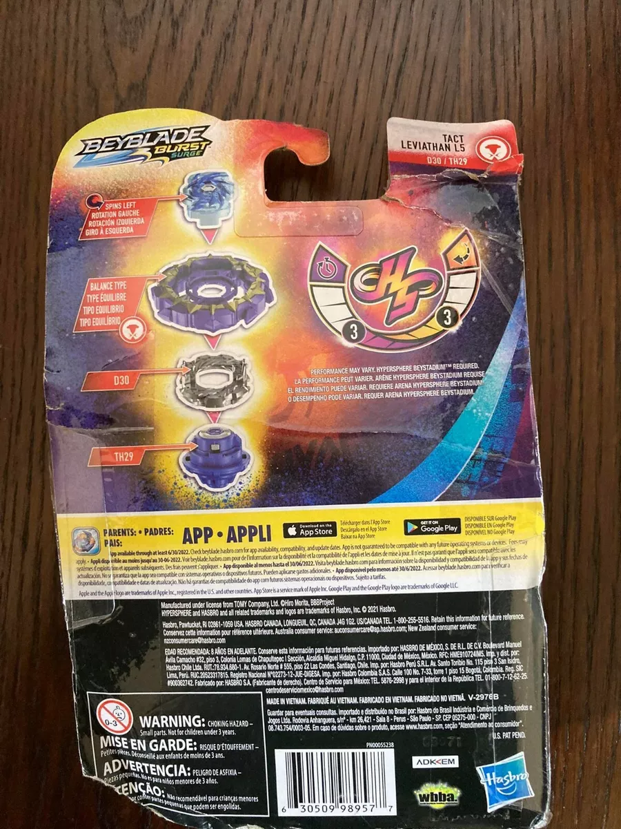 Beyblade Burst Rise Hypersphere Tact Leviathan L5