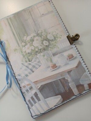 Junk Journal Booklet ''COUNTRY KITCHEN'', farmhouse, Cottage, 40pg, 25pc Ephemera 