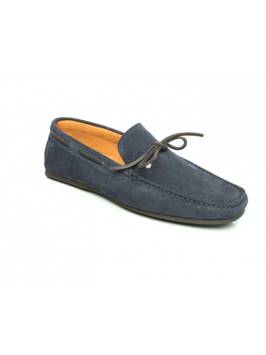 Angelico Mocassino moro scamosciato, scarpe in pelle da Uomo, in pelle,  marrone