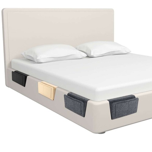 Bedside Caddy Storage Organizer Remote Control Holder Bag Pocket Couch Sofa - Picture 5 of 15