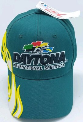DAYTONA INTERNATIONAL SPEEDWAY ISC CAP GREEN ONE SIZE