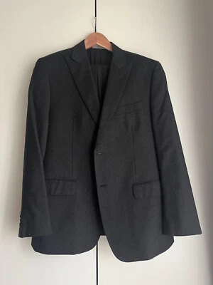 grauer zweiteiliger Anzug Lauren Ralph Lauren Gr. 42S aus Wolle/Kaschmir - Bild 1 von 4