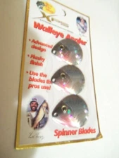 Bass Pro Shop XPS C403 Hologram Size 4 Colorado Spinner Blades Blck/Sil/Red NIP 