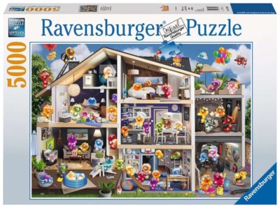 Ravensburger Puzzle 17434 Gelini Puppenhaus 5000 Teile 17+Jahre