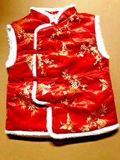 China Women' Double Layer Red Jacket