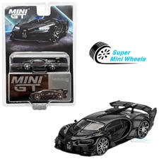 Mini GT 1:64 Bugatti Vision Gran Turismo Black #795