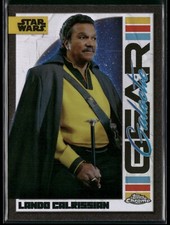 Star Wars Topps Chrome 2024 Card Refractor - Galactic Gear GG-2 Lando Calrissian