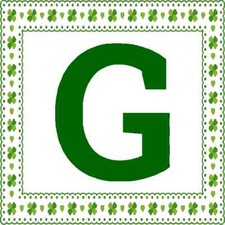 30 Custom Letter G Personalized Address Labels
