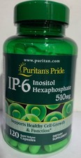 Puritan's Pride IP-6 Inositol Hexaphosphate 510 mg - 120 count