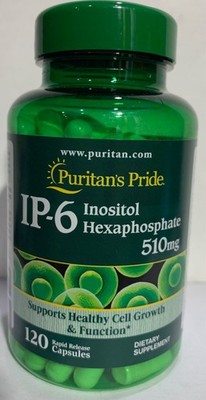 Puritan's Pride IP-6 Inositol Hexaphosphate 510 mg - 120 count | eBay