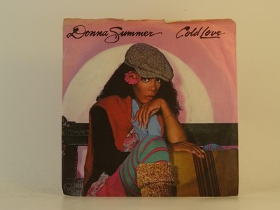 DONNA SUMMER COLD LOVE (56) 2 Track 7'' Single including Picture Sleeve GEFFEN RE