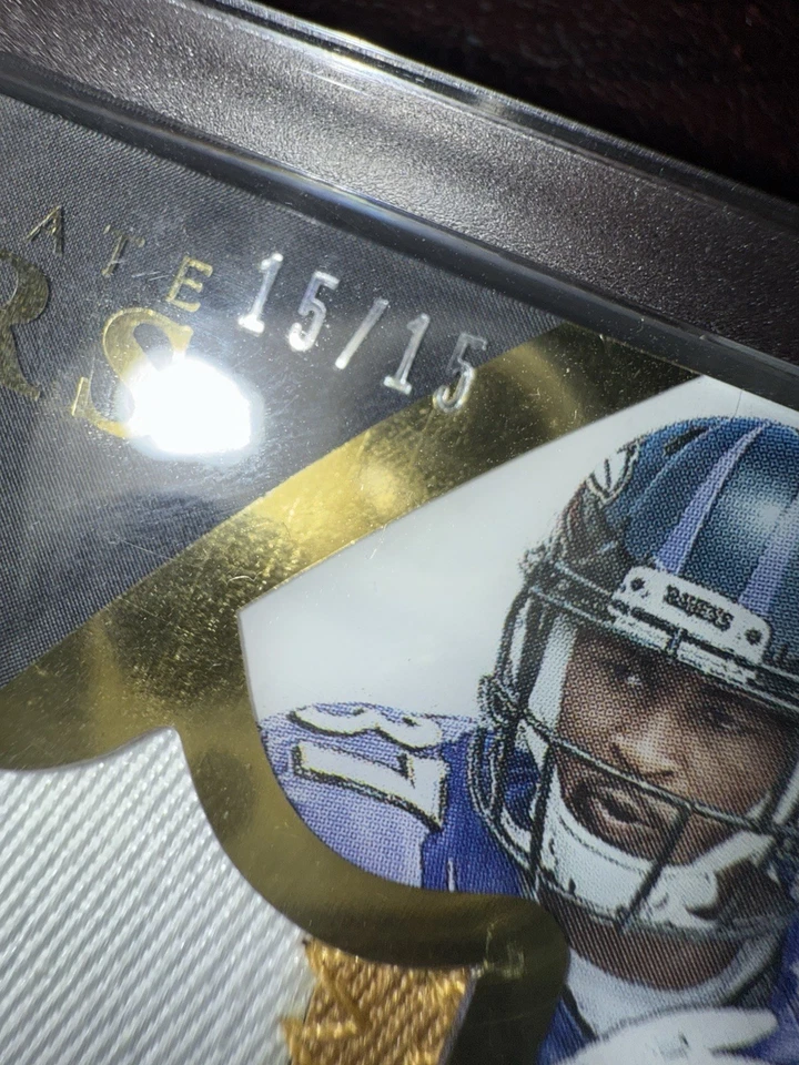 2015 Panini Immaculate Fours Quad Patch  Willams/perriman/taliaferro/allen /15 - Image 3 of 4