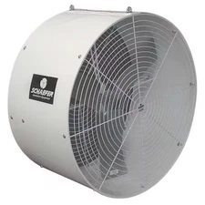 Schaefer Vkc36-3 Standard Duty Industrial Fan, Ceiling Mount, 36 In Blade Dia,