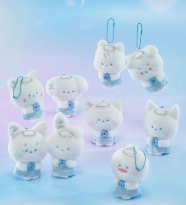ZB1 ZEROBASEONE ZERONI Angel PLUSH DOLL KEYRING LINEFRIENDS