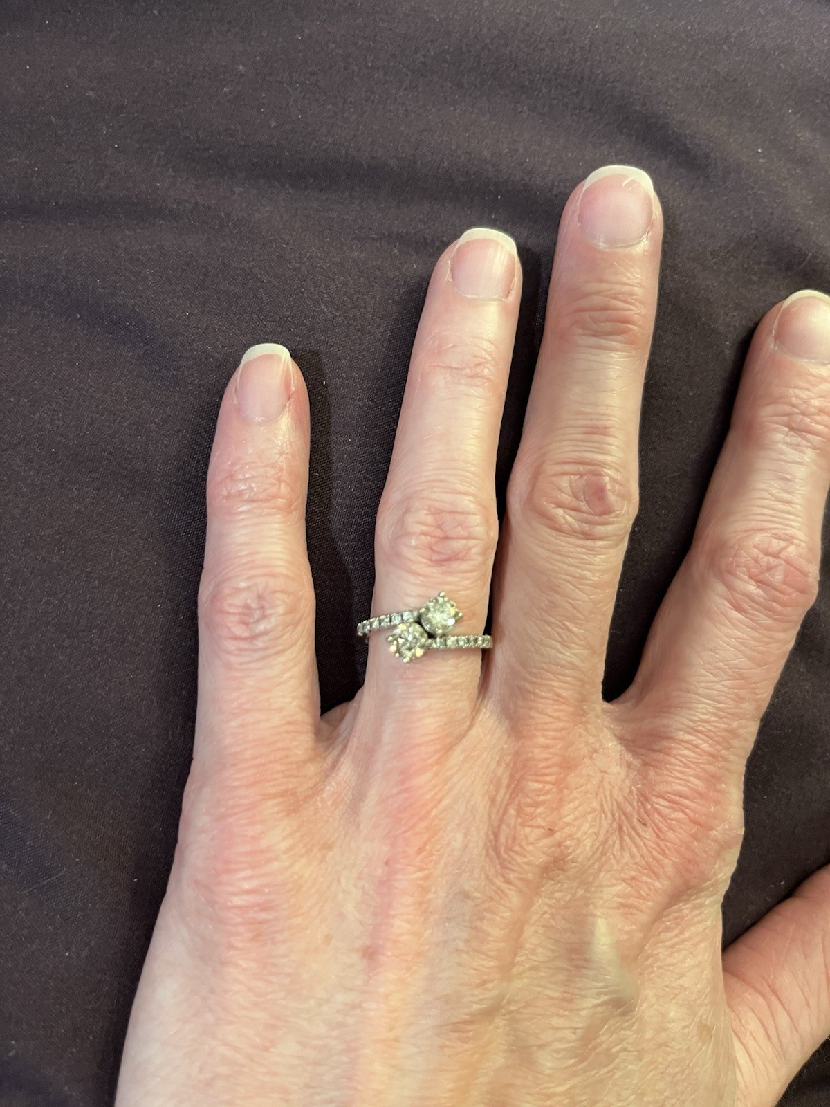 Double Diamond Ring - image 4