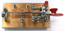 Vintage VIBROPLEX PRESENTATION BUG Telegraph/ Morse Code Key