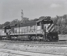 BN GE C30-7 Negatives Lot of 3 Burlington Northern