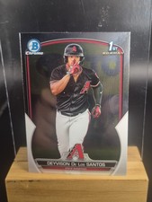 2023 Bowman Deyvison De Los Santos BCP-116 1st Chrome Miami Marlins