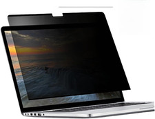 Easy On/Off Magnetic 360  Privacy Screen Filter Compatible with Macbook Air 13.6