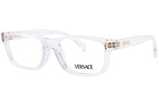 Versace VK3013U 148 Eyeglasses Frame Youth Kids Boy's Transparent Full Rim 47mm