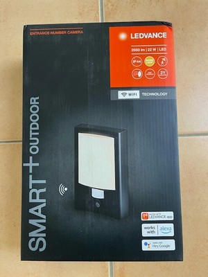 NEU OVP LEDVANCE SMART+ WiFi Outdoor Wandleuchte Kamera 3000K
