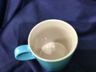 LE CREUSET CARIBBEAN TEAL ombré BLUE stoneware MUG never used NEW! EXCELLENT! — photo 5