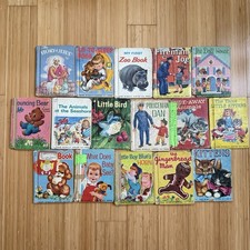 Lot 16 Vintage Rand McNally Junior Elf Books ...