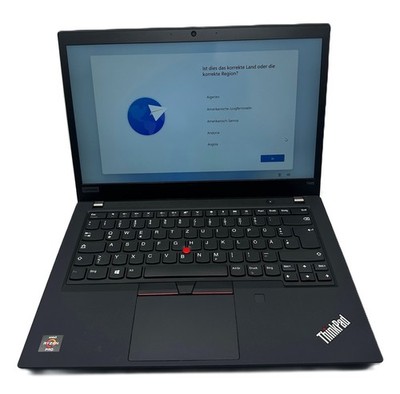 Lenovo ThinkPad T495 AMD Ryzen 5 PRO 3500U 2,10GHz 8GB / 256GB SSD Win11 Pro TOP