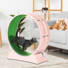 39.4 / 31.5in Cats Exercise Wheel 4 Colors Large Cat Treadmill Wheel for Indoor