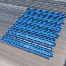 Dark Blue Straight Track X 6 Tomy Trackmaster Thomas & Friends Train System 