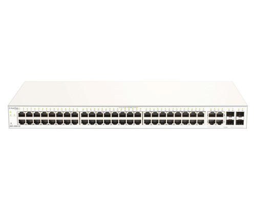 Nuclias Cloud Managed 52-Port Layer2 Gigabit Switch Di, 48x 10/100 ...