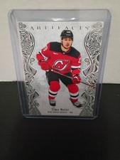 2025-26 artifacts hockey. #87 Timo Meier