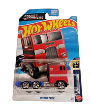 2026 Hot Wheels Optimus Prime Red HW Screen Time 1/10 JJJ00 27/250