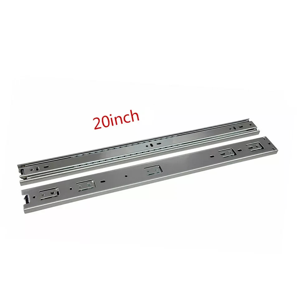 10"-22"track Rail Heavy Duty Full Extension 100-lb